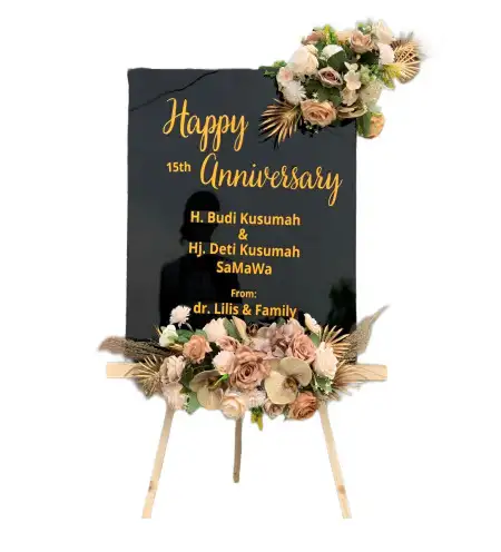 Papan Bunga Akrilik Ngepringan