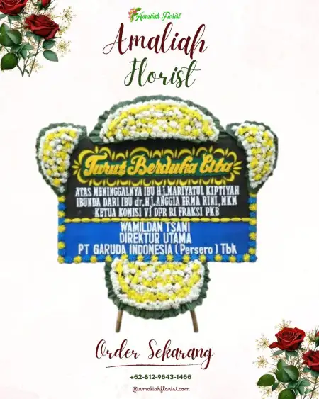 Papan Bunga Duka Ngepringan